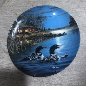 Moonlight Echoes by Jim Hansel - Collector Plate
